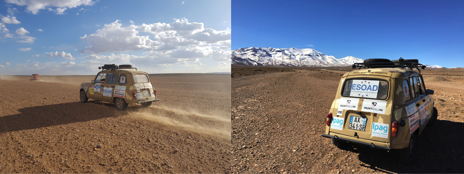 ESOAD - 4L TROPHY 2018 desert et neige